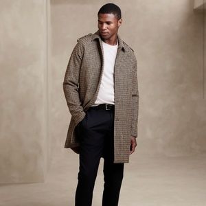 Banana Republic wool topcoat